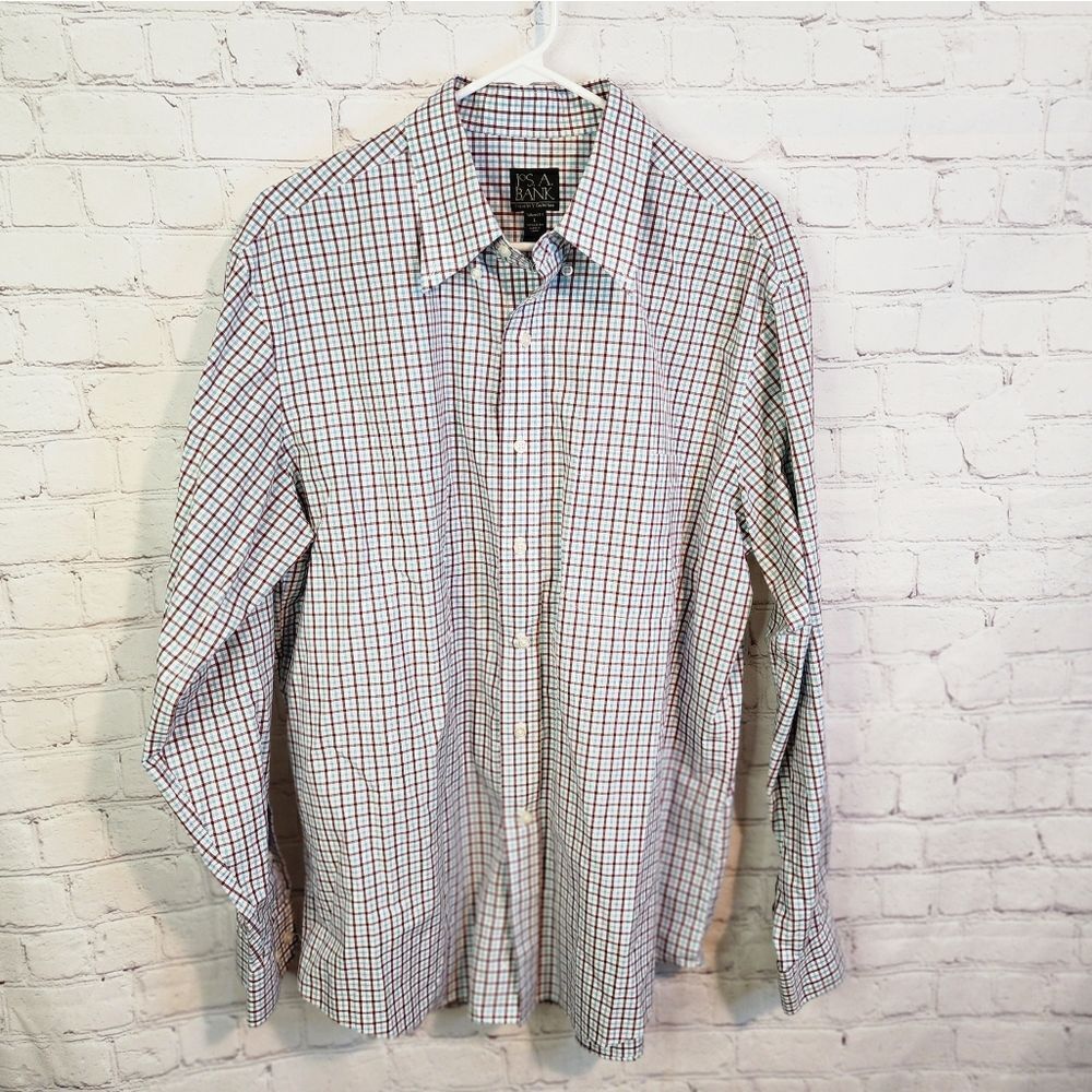 Men's Jos. A. Bank "Tailored Fit" longsleeve button-down shirt, size Large